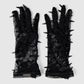 black thorn mesh gloves【Delivery in August 2025】