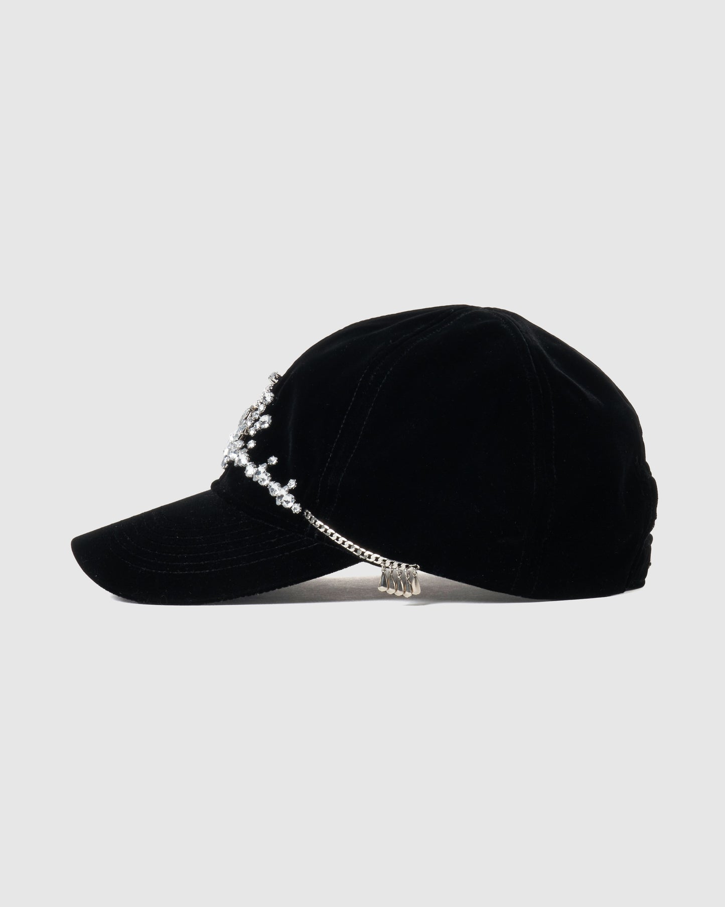 bijou tiara velvet cap【Delivery in August 2025】