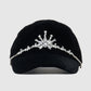 bijou tiara velvet cap【Delivery in August 2025】