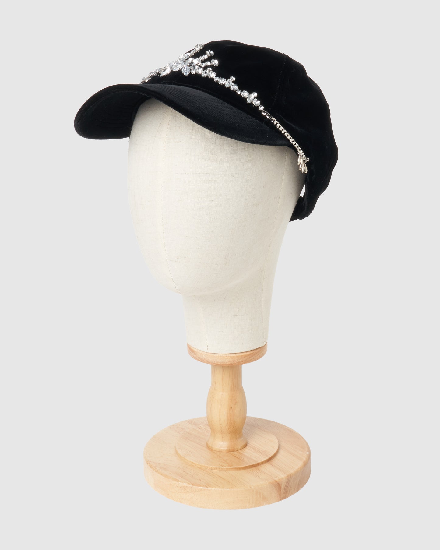 bijou tiara velvet cap【Delivery in August 2025】
