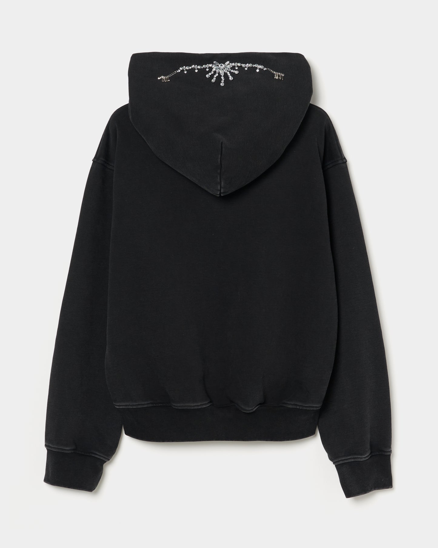 bijou tiara hoodie Black【Delivery in August 2025】