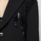 black beads ribbon clip【Delivery in September 2025】