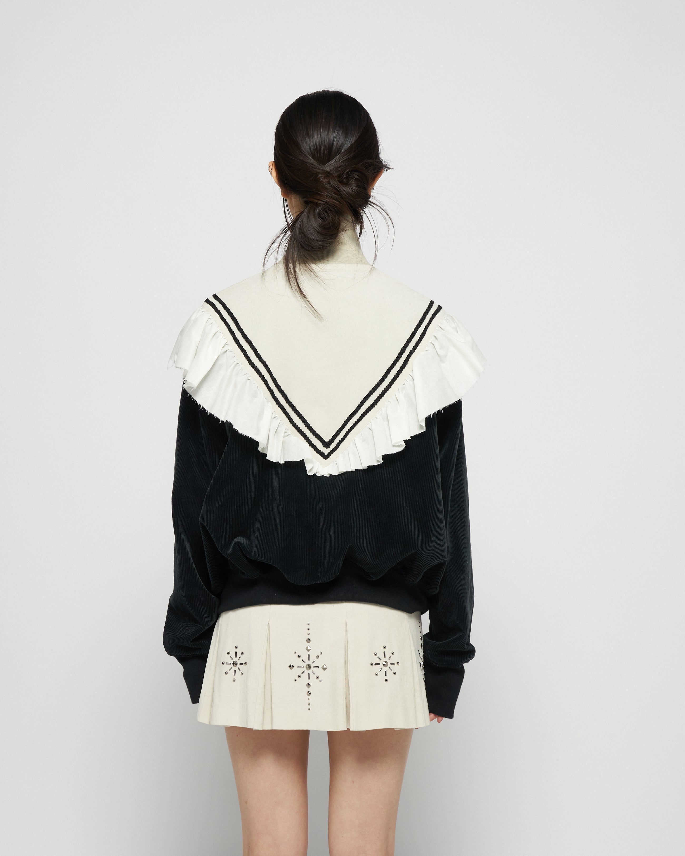 すぐったレディース福袋 frill corduroy track jacket【Delivery in July 2025 トップス
