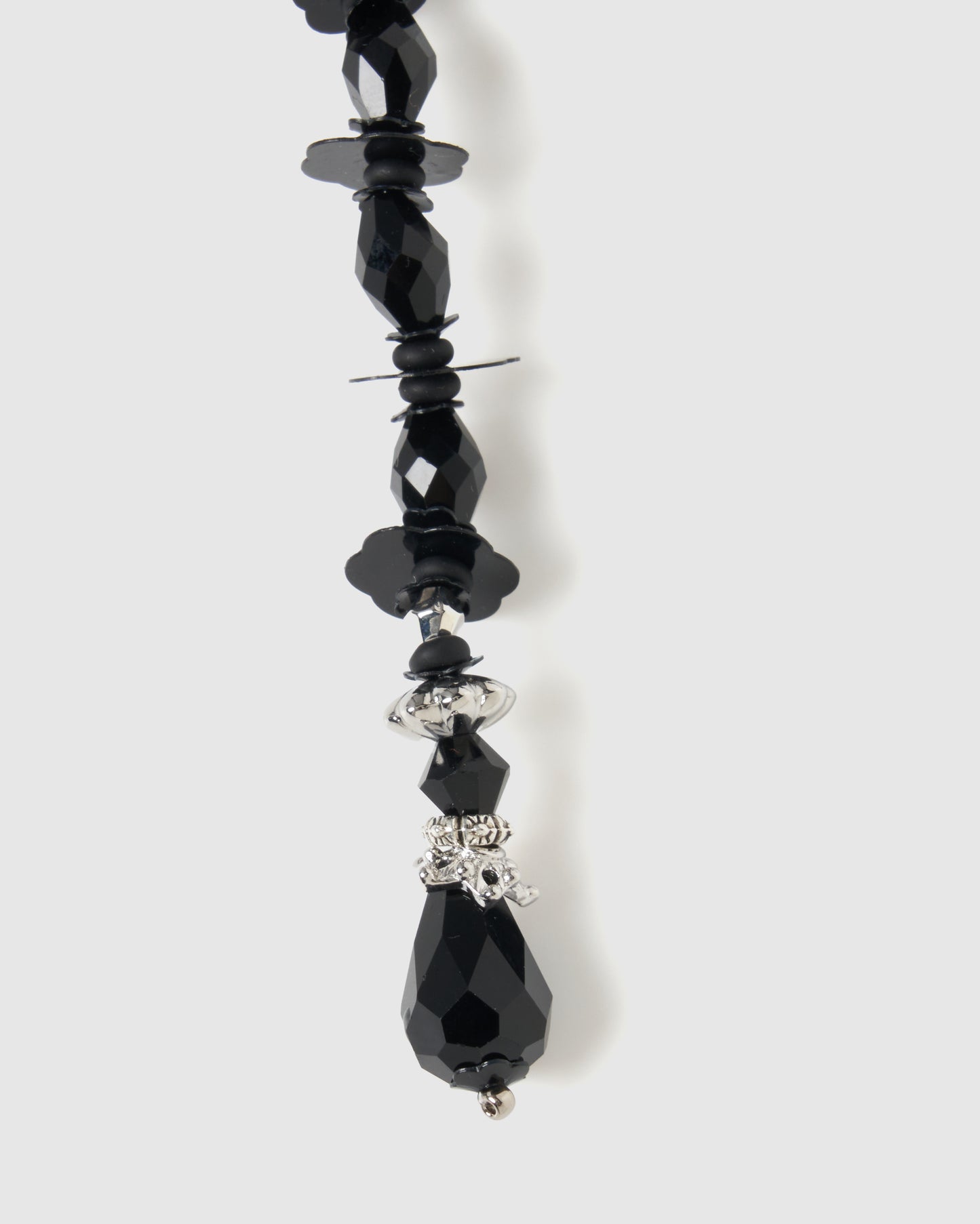 black beads ribbon clip【Delivery in September 2025】
