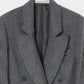 seam frayed melton coat Gray【Delivery in November 2025】