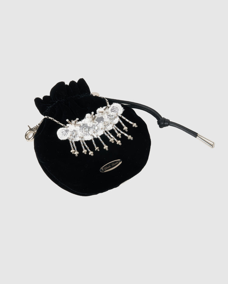 snow bijou mini kinchaku bag【stock】