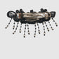 snow bijou mini barrette Black【Delivery in November 2025】