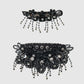 snow bijou mini barrette Black【Delivery in November 2025】