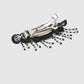 snow bijou mini barrette Black【Delivery in November 2025】