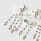snow bijou mini barrette white【Delivery in  November 2025】