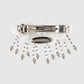 snow bijou mini barrette white【Delivery in  November 2025】