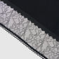 flower lace frame scarf Black【Delivery in November 2025】