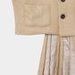 U neck fringe tweed jacket【Delivery in March 2026】