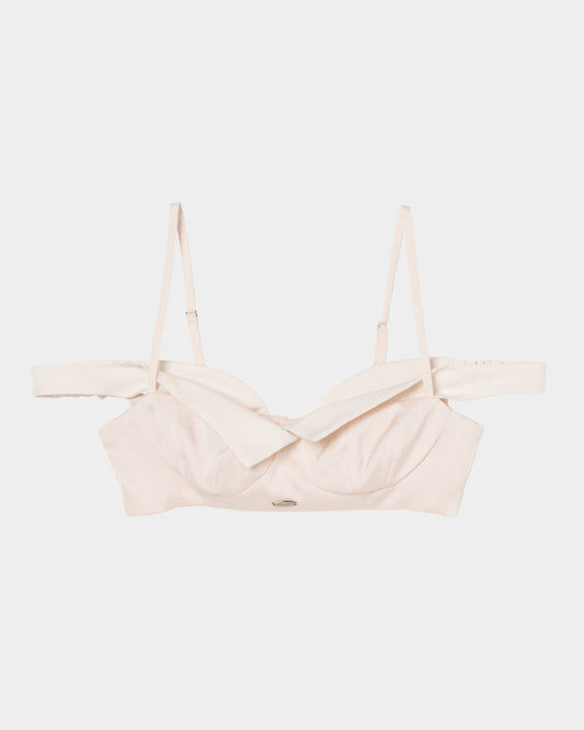 off-shoulder lapel bra【Delivery in March 2026】