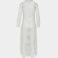 beads embroidery scallop dress【Delivery in March 2026】