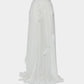 feather chiffon long skirt【Delivery in March 2026】