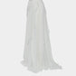 feather chiffon long skirt【Delivery in March 2026】