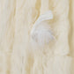 fluffy feather long skirt【Delivery in March 2026】