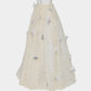 fluffy feather long skirt【Delivery in March 2026】