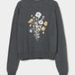 wild bloom beads embroidery cardigan Heather gray【Delivery in February 2026】