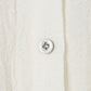 cross embroidery shirring shirt Off white【Delivery in February 2026】