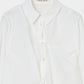 wave tuck lumen embroidery shirt White【Delivery in January 2026】