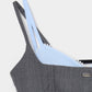 seam frayed bustier tops Gray【Delivery in February 2026】