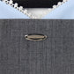 seam frayed bustier tops Gray【Delivery in February 2026】