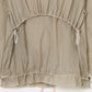 ribbon tulle embroidery wind breaker Khaki 【Delivery in January 2026】