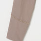back curtain cropped blouse Olive brown【Delivery in January 2026】