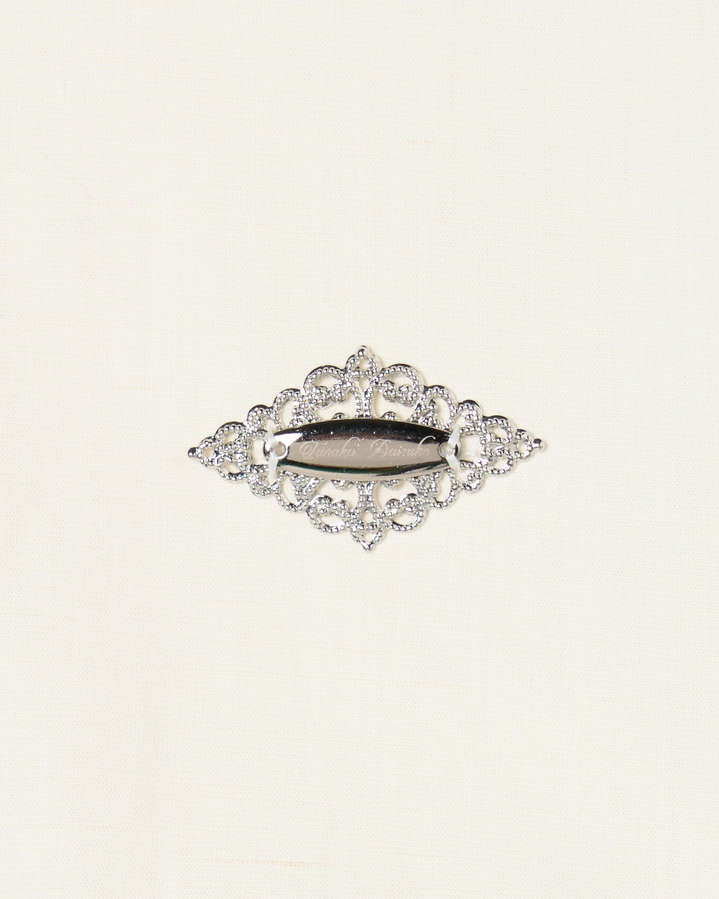 back lace curtain no sleeve blouse Off white【Delivery in January 2026】