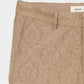 damask cloth straight pants【Delivery in March 2026】