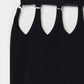 hanging straight skirt Black【Delivery in February 2026】