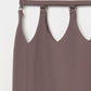 hanging straight skirt Olive brown【Delivery in February 2026】