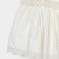 tiered lace frill skirt White【Delivery in February 2026】
