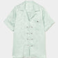 Wild bloom beads embroidery open collar shirt Mint【Delivery in March 2026】