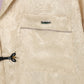 Wild bloom beads embroidery open collar shirt Champagne beige【Delivery in March 2026】