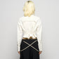 multi way ribbon tape pants Black【Delivery in February 2026】