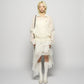 asymmetry hem layered skirt Ivory【Delivery in February 2026】