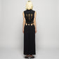 hanging straight skirt Black【Delivery in February 2026】