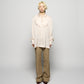 pin tuck frilled shirt Shell pink【Delivery in January 2026】