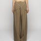 multi way ribbon tape pants Olive【Delivery in February 2026】