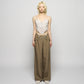 multi way ribbon tape pants Olive【Delivery in February 2026】
