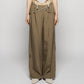 multi way ribbon tape pants Olive【Delivery in February 2026】