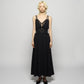 layered bra jersey cami one-piece Black【Delivery in February 2026】