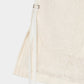 fuzzy lace layered half pants Cream【Delivery in January 2026】