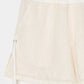fuzzy lace layered half pants Cream【Delivery in January 2026】