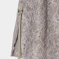 fuzzy lace layered half pants Khaki【Delivery in January 2026】