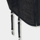 lace up garter sheer corset Black【Delivery in February 2026】