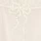 lazy ribbon sheer camisole Ivory【Delivery in February 2026】